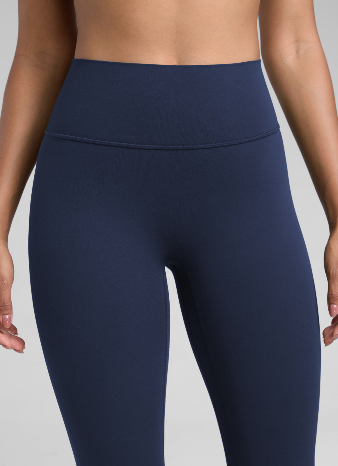 CRZ YOGA Naisten Butterlift-korkeavyötäröiset scrunch butt -treenitrikoot ilman etusaumaa Club Blue @model_info:S3