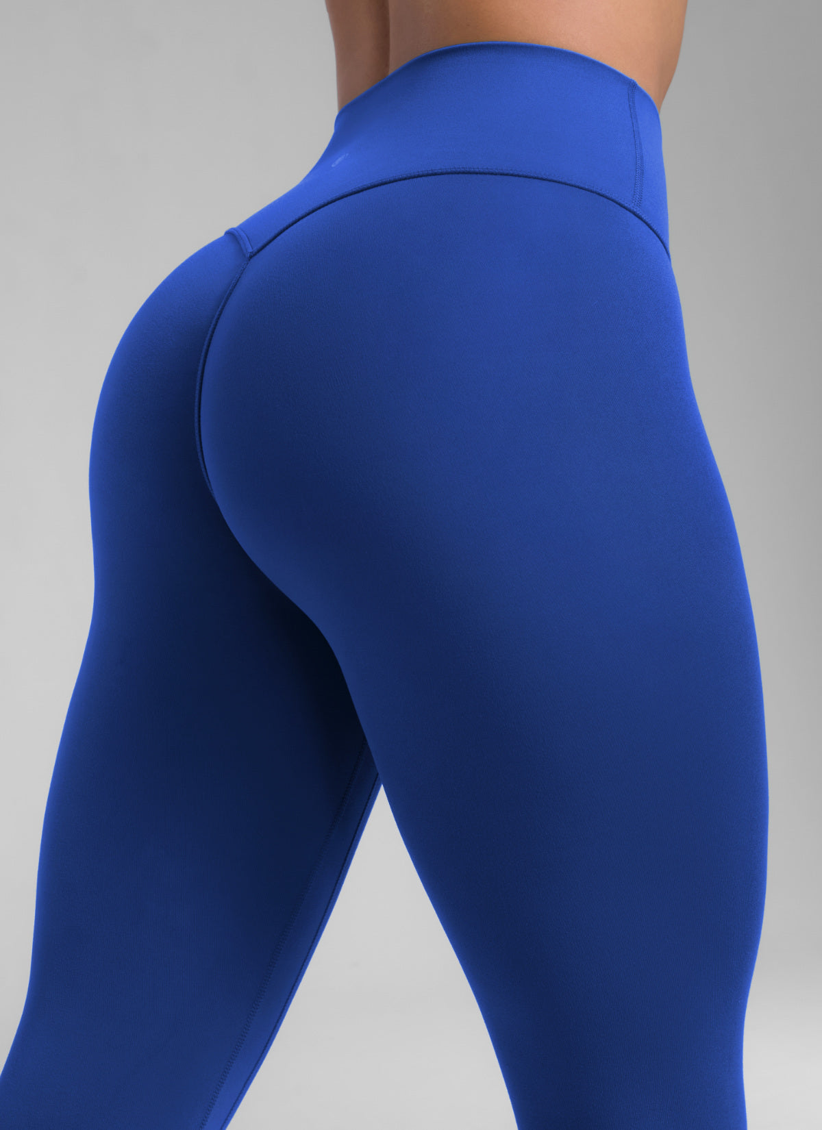 CRZ YOGA Dam Secretsculpt™ Träningsleggings utan söm fram 71 cm Waves Blue @model_info:Barbara
