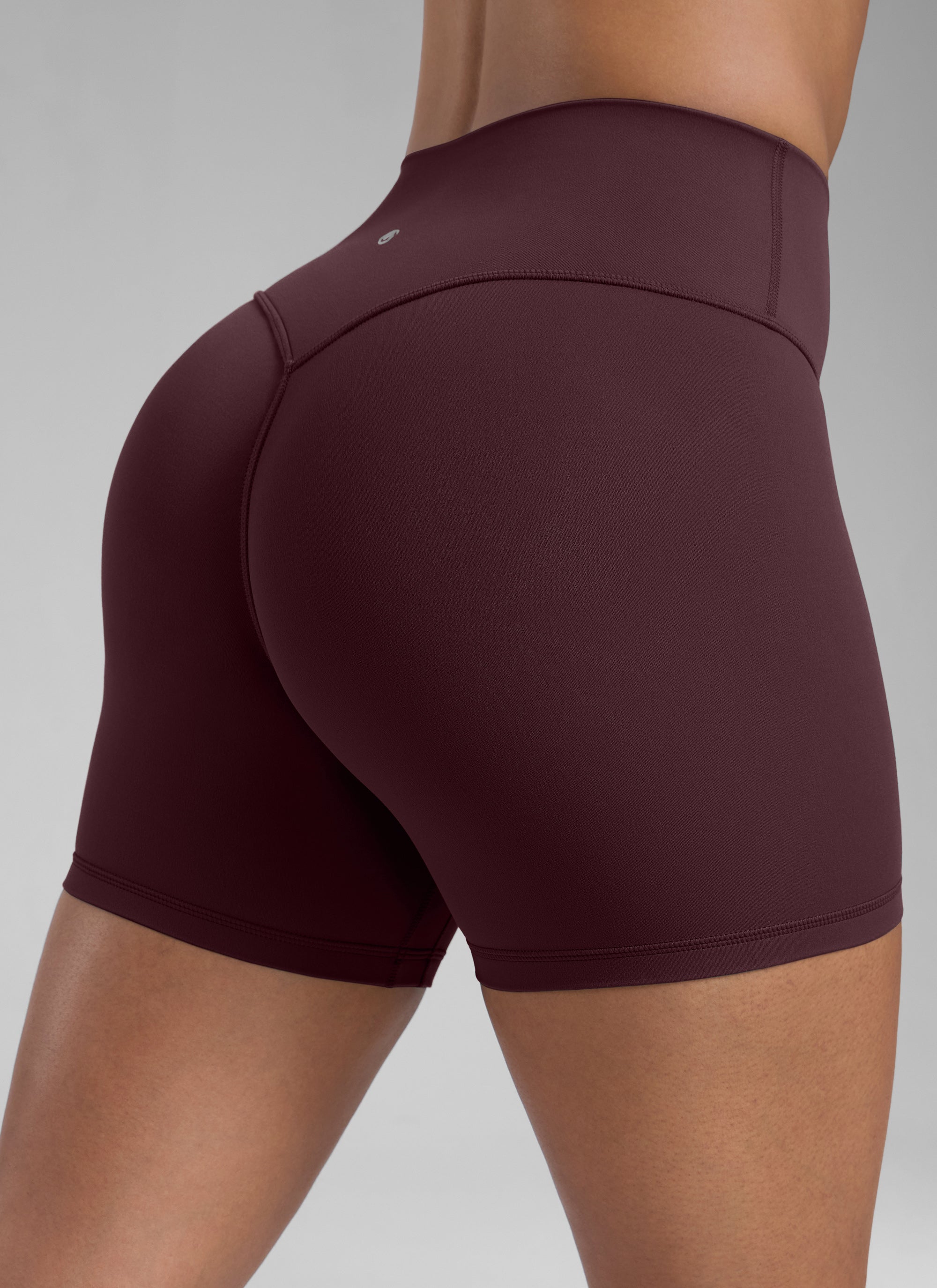 CRZ YOGA Dames Butterlift Scrunch Butt Atletische Workout Biker Shorts Ripe Plum