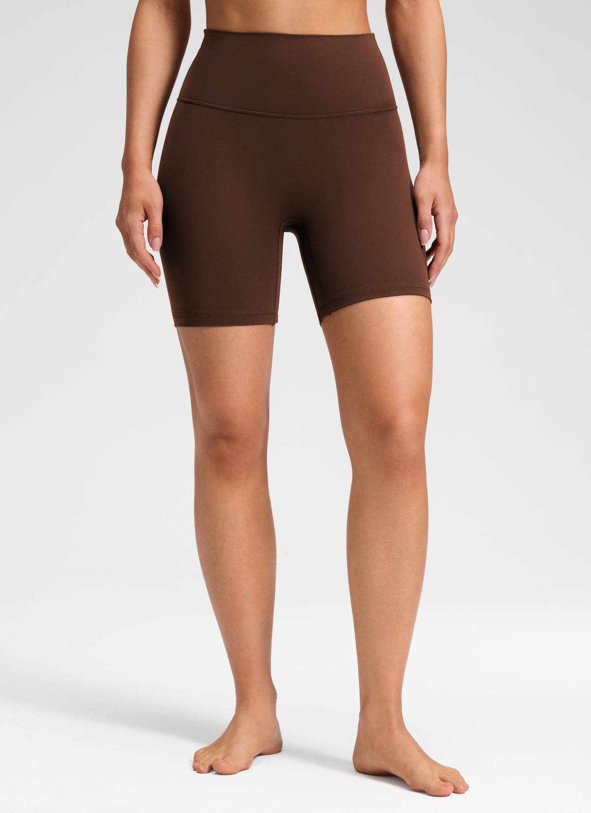 CRZ YOGA da Donna Butterluxe Short Yoga a Vita Alta Senza Cucitura Frontale 15 cm