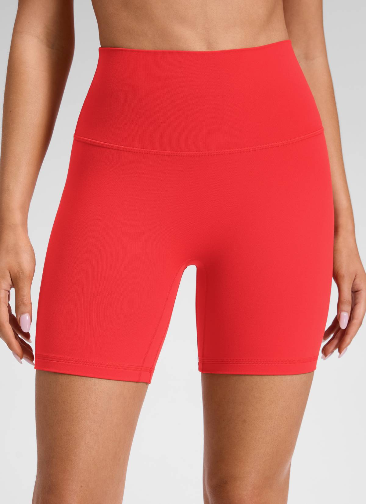 CRZ YOGA da Donna Butterluxe Short Yoga a Vita Alta Senza Cucitura Frontale 15 cm
