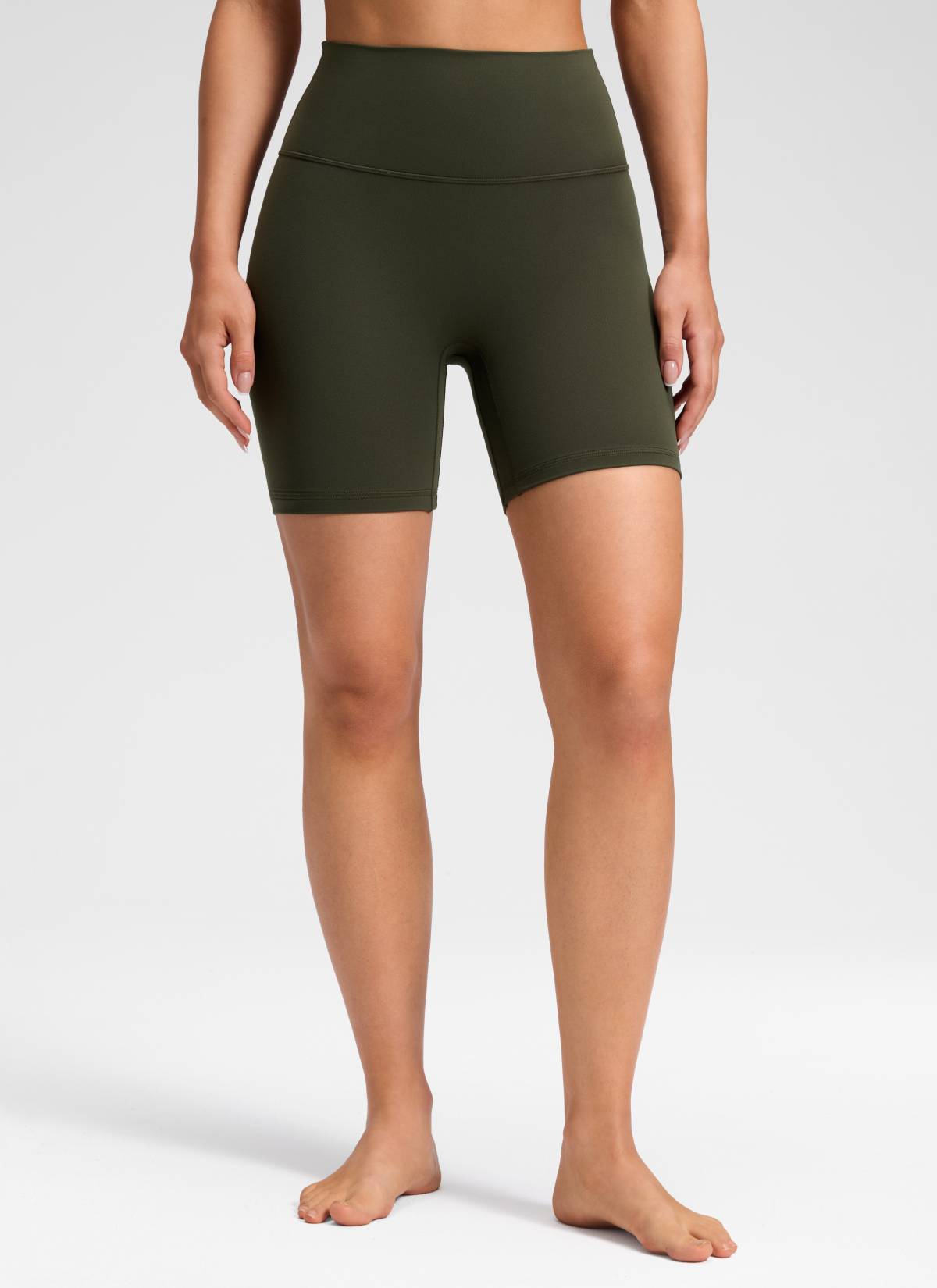 CRZ YOGA da Donna Butterluxe Short Yoga a Vita Alta Senza Cucitura Frontale 15 cm