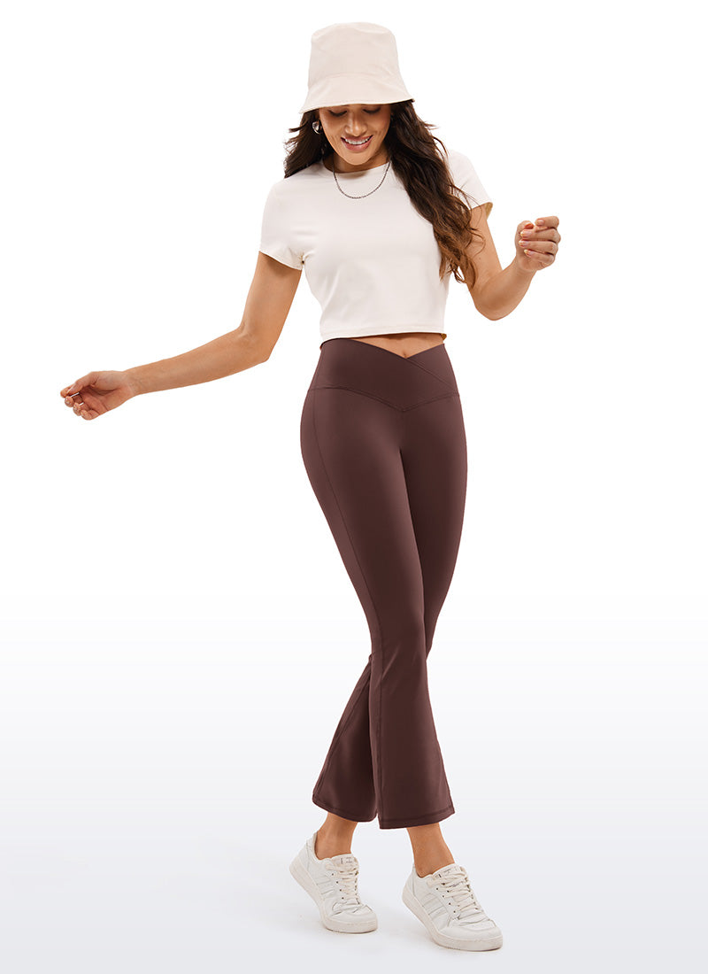 CRZ YOGA Legging évasé Butterluxe pour femme 65 cm