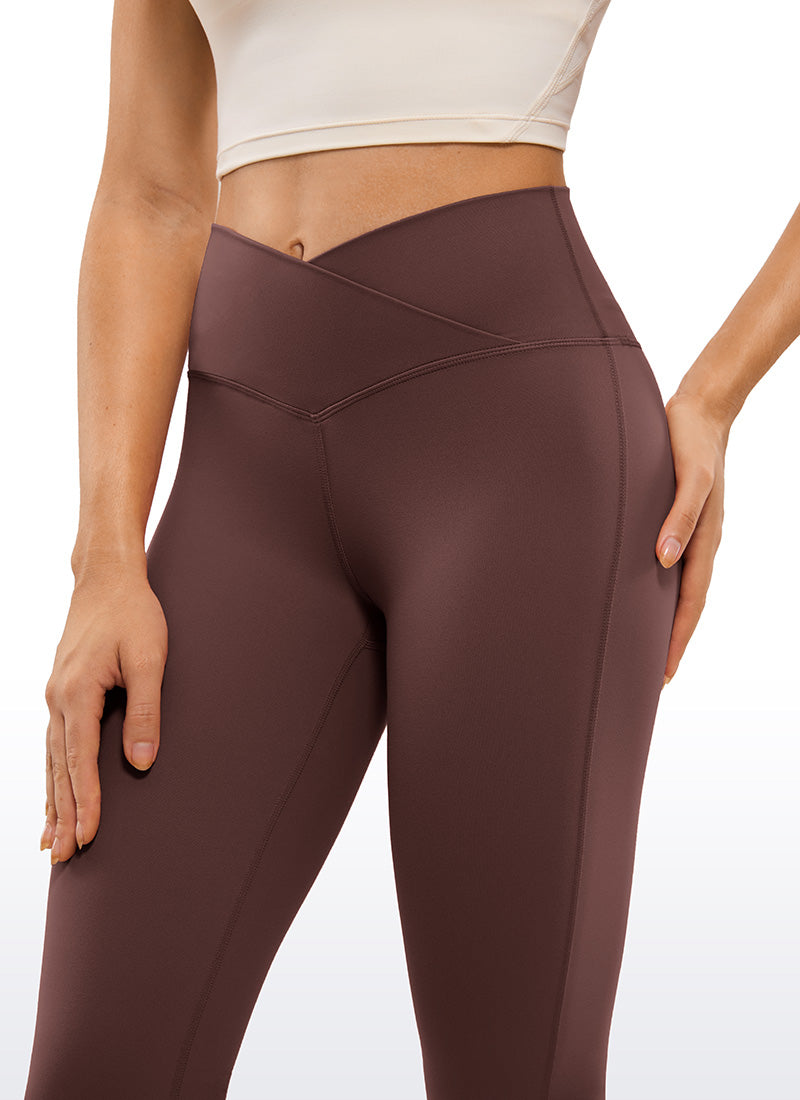 CRZ YOGA Legging évasé Butterluxe pour femme 65 cm