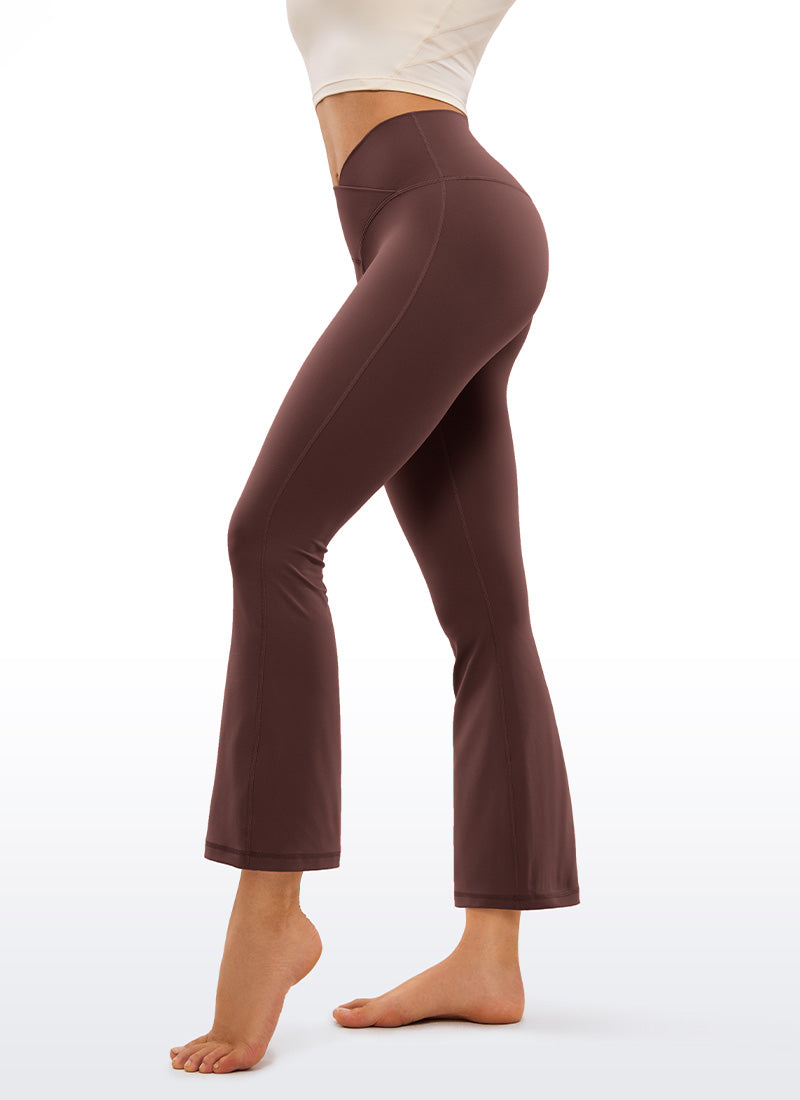 CRZ YOGA Legging évasé Butterluxe pour femme 65 cm