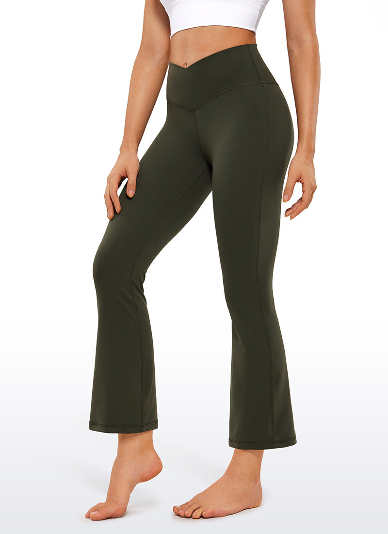CRZ YOGA Legging évasé Butterluxe pour femme 65 cm