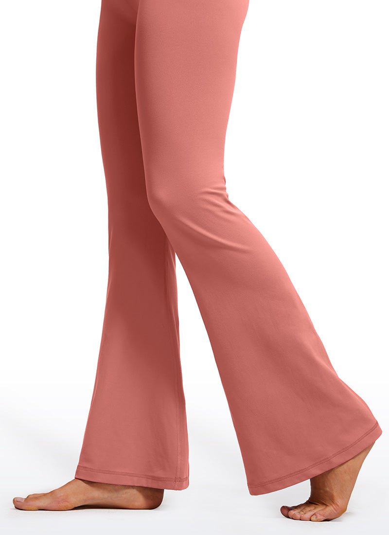 Legging évasé taille haute à croisement en V Butterluxe pour femme 79 cm CRZ YOGA