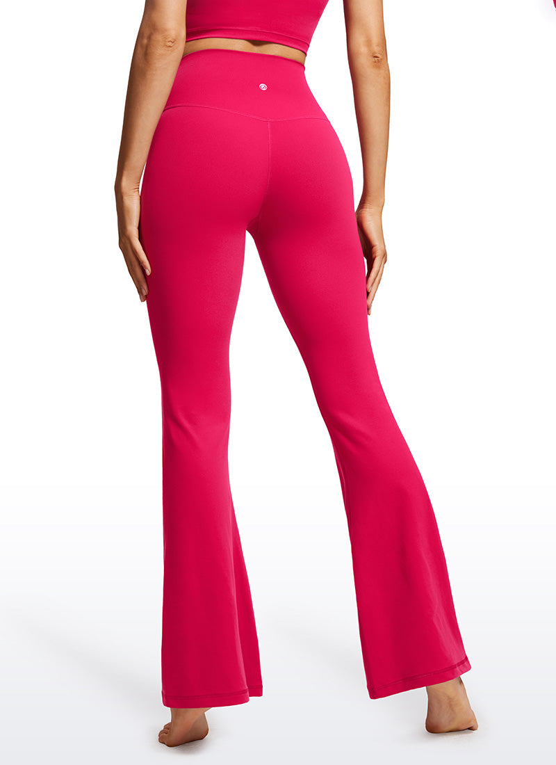 Legging évasé taille haute à croisement en V Butterluxe pour femme 79 cm CRZ YOGA