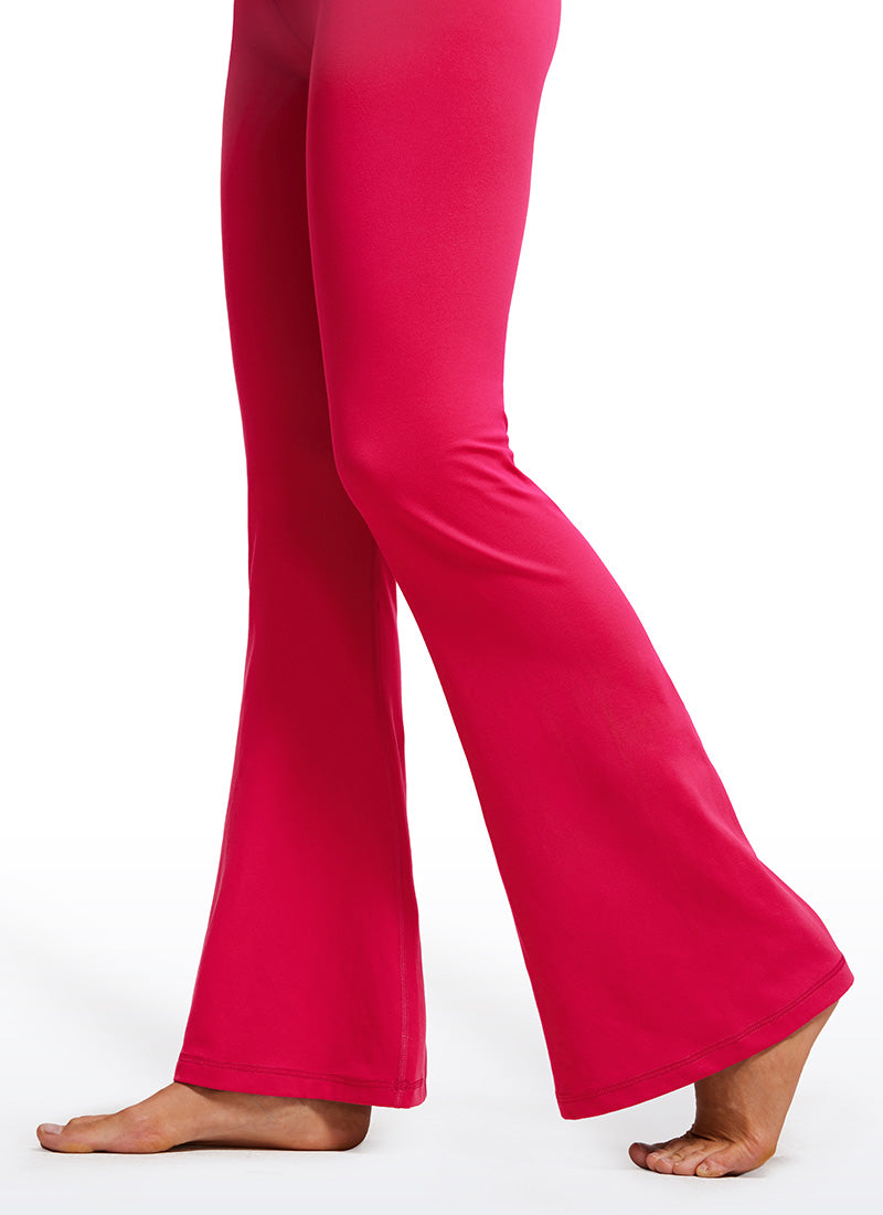 Legging évasé taille haute à croisement en V Butterluxe pour femme 79 cm CRZ YOGA