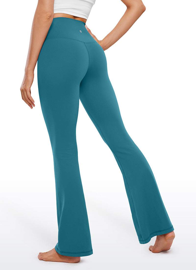Legging évasé taille haute à croisement en V Butterluxe pour femme 79 cm CRZ YOGA