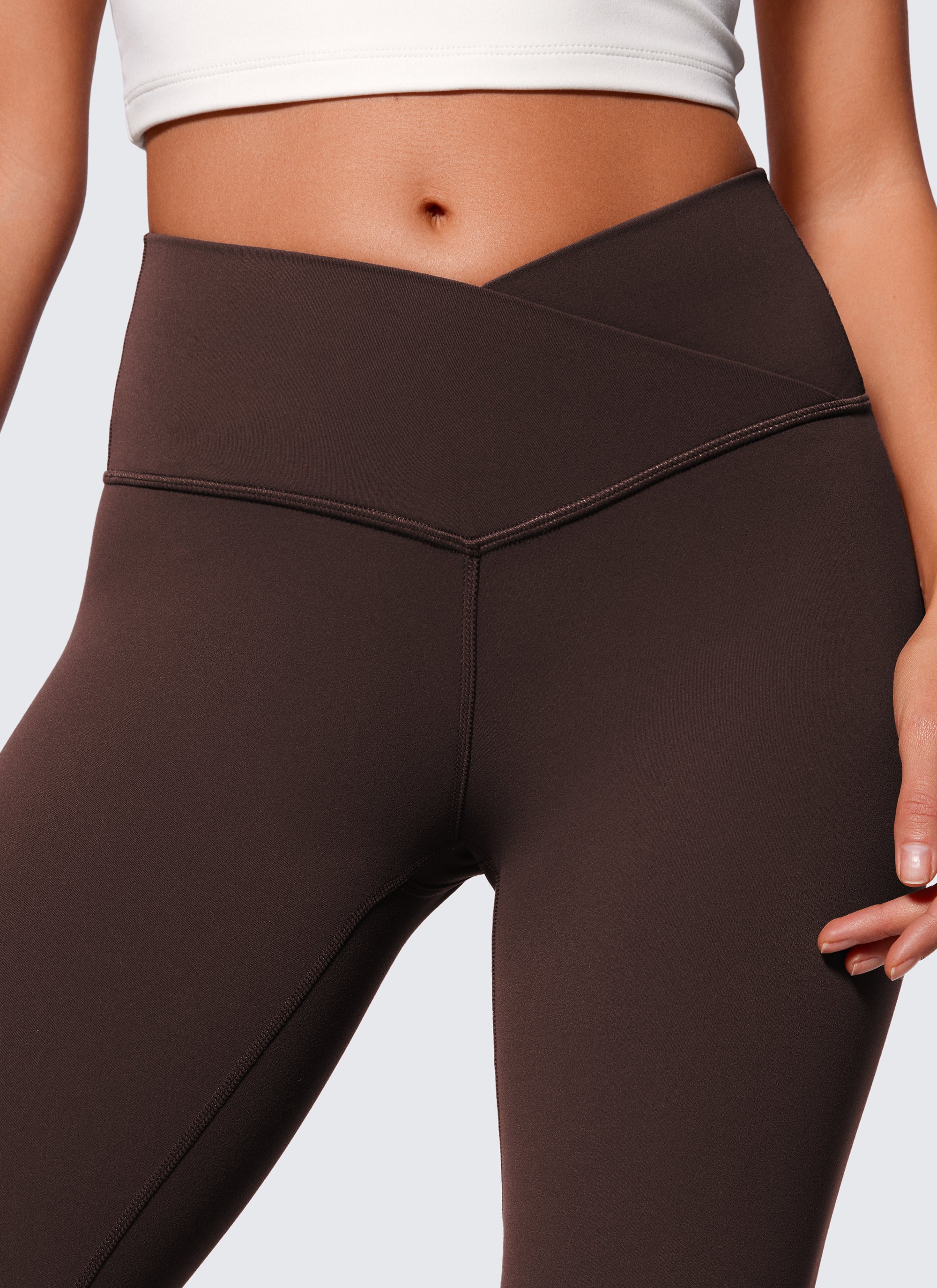 Butterluxe Crossover -leveälahkeiset leggingsit 84 cm