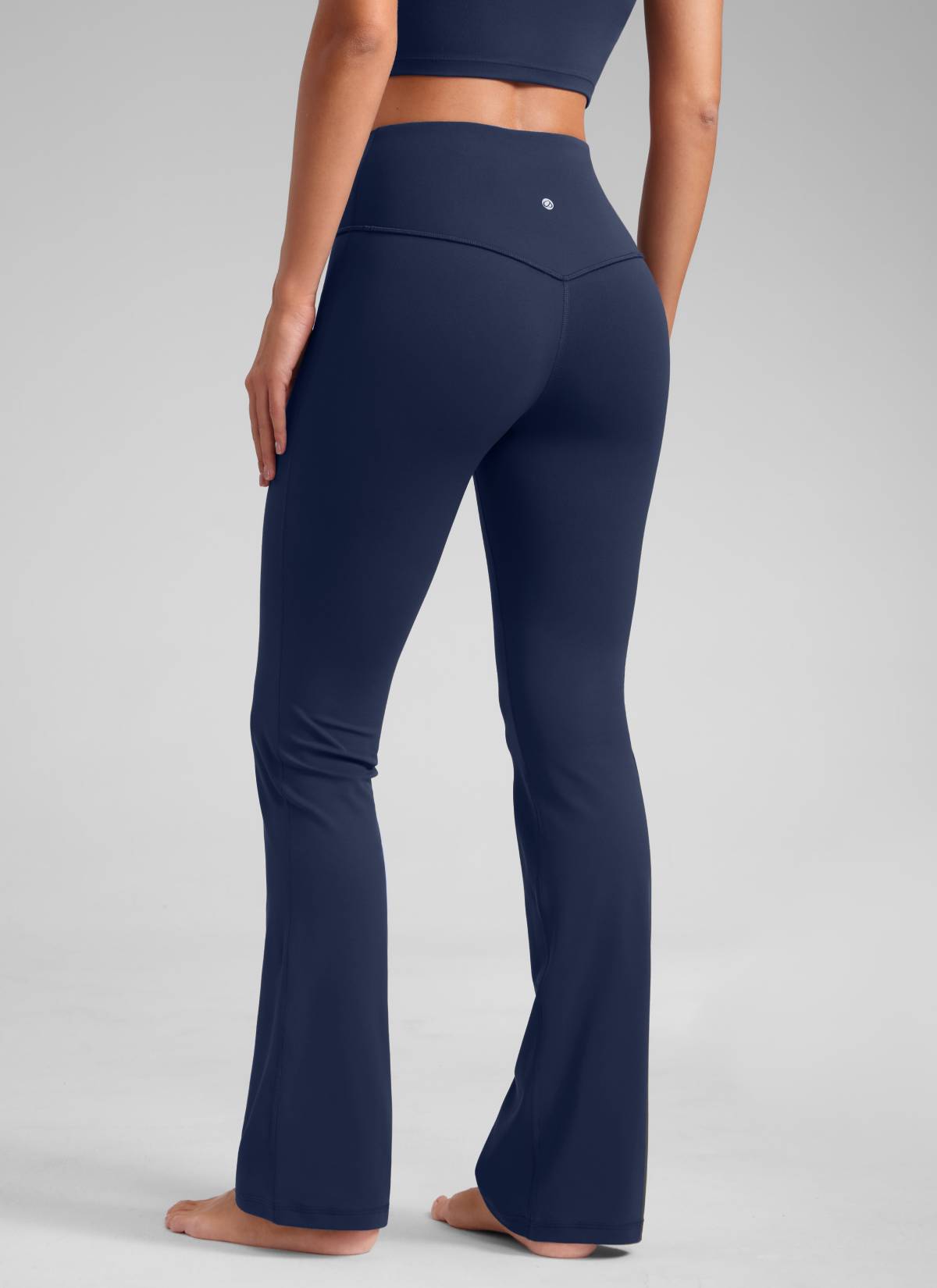 CRZ YOGA: Mallas de mujer « Butterluxe », de cintura alta, con pernera acampanada y corte bootcut, talla 32