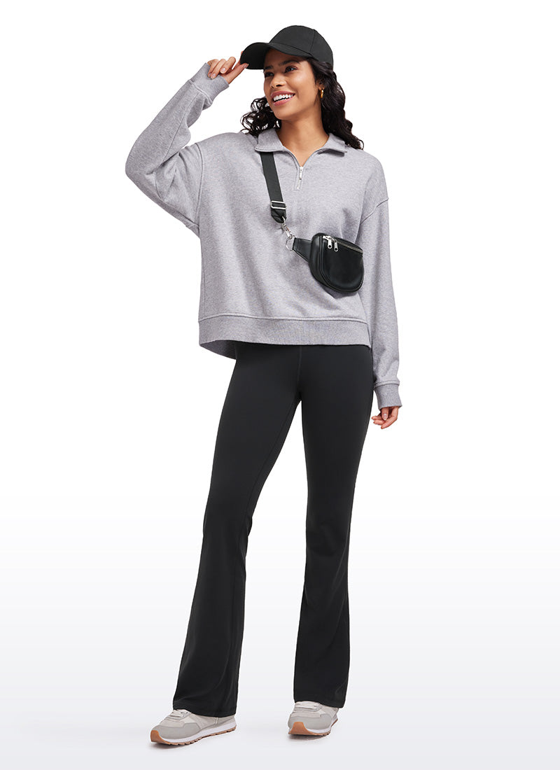 Leggings acampanados de corte bootcut con tiro alto y tejido Butterluxe para mujer 81 cm CRZ YOGA