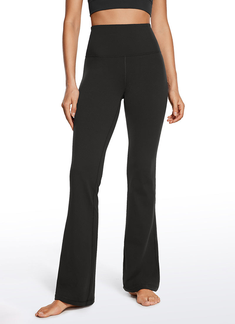 Leggings acampanados de corte bootcut con tiro alto y tejido Butterluxe para mujer 81 cm CRZ YOGA