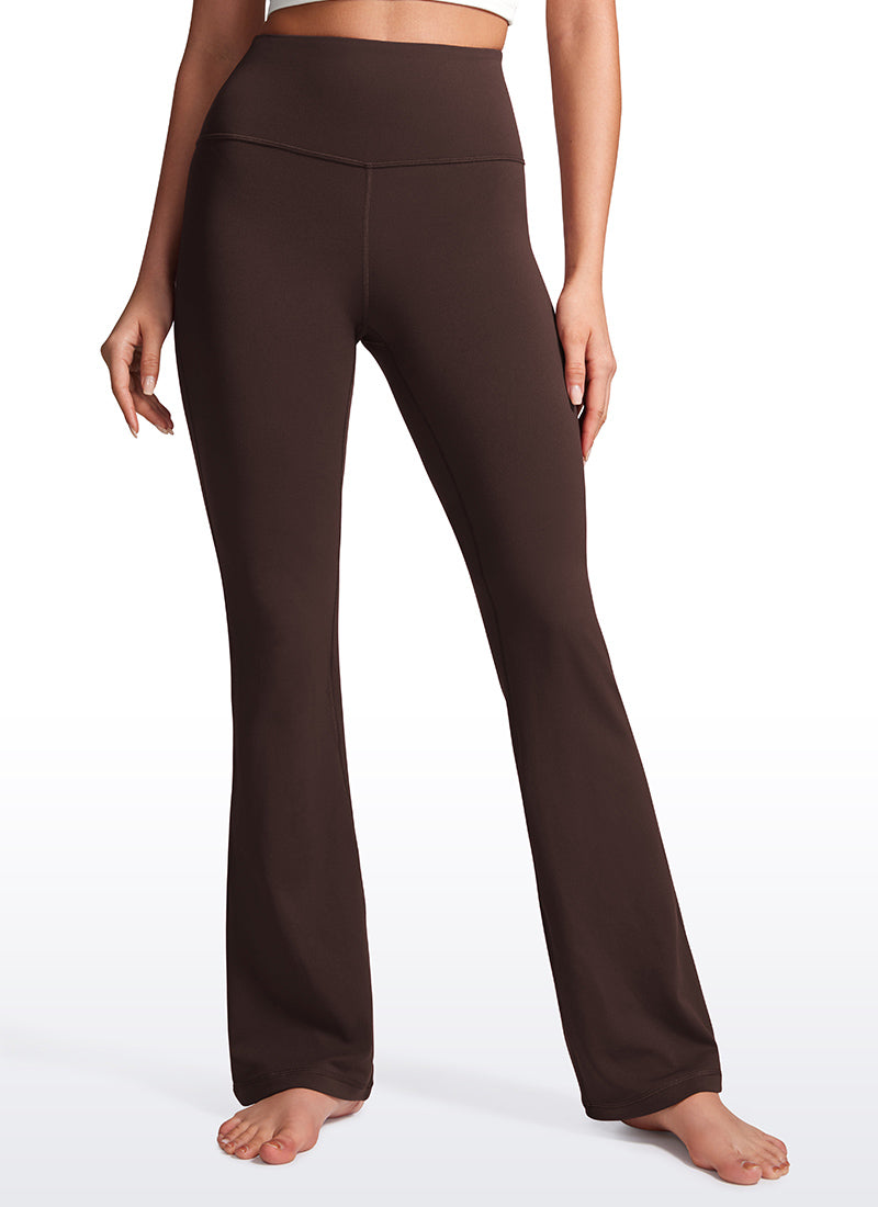 Leggings acampanados de corte bootcut con tiro alto y tejido Butterluxe para mujer 81 cm CRZ YOGA