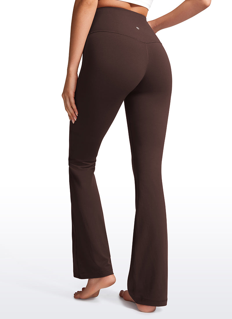 Leggings acampanados de corte bootcut con tiro alto y tejido Butterluxe para mujer 81 cm CRZ YOGA