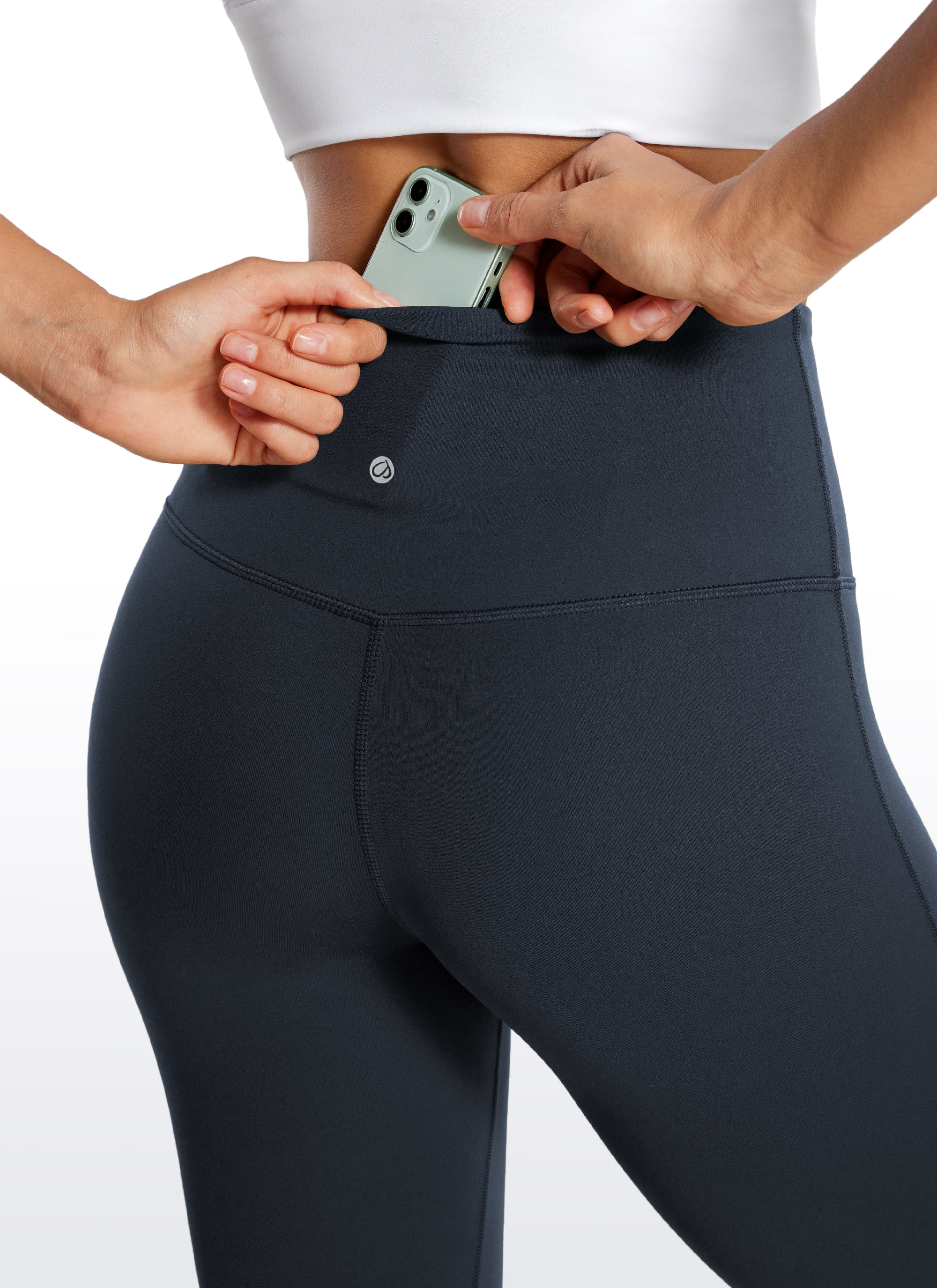 Leggings acampanados de corte bootcut con tiro alto y tejido Butterluxe para mujer 81 cm CRZ YOGA