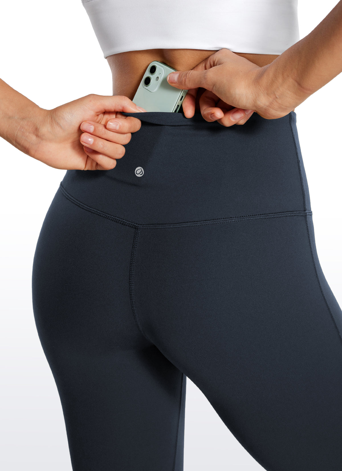 CRZ YOGA: Mallas de mujer « Butterluxe », de cintura alta, con pernera acampanada y corte bootcut, talla 32