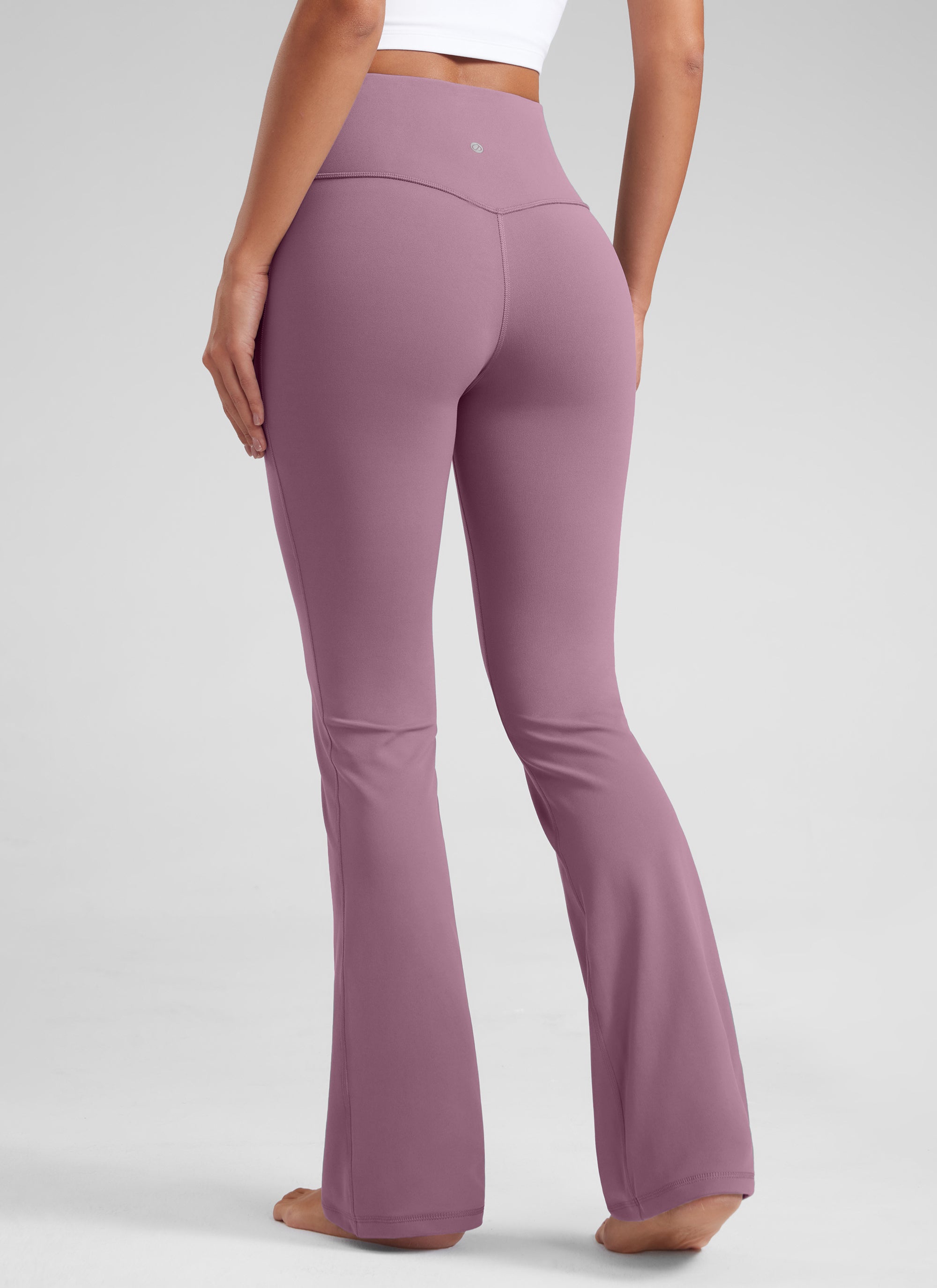 Leggings acampanados de corte bootcut con tiro alto y tejido Butterluxe para mujer 81 cm CRZ YOGA