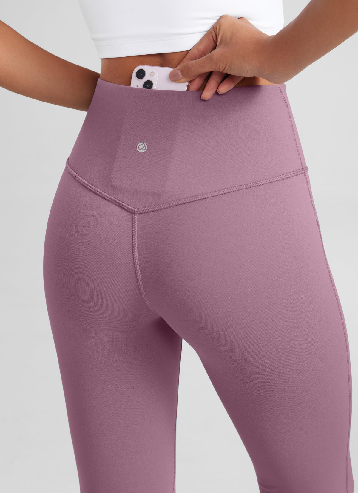 CRZ YOGA: Mallas de mujer « Butterluxe », de cintura alta, con pernera acampanada y corte bootcut, talla 32