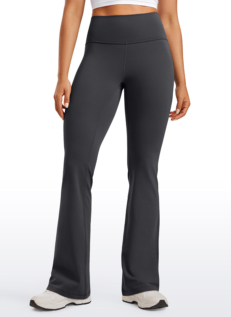 Butterluxe High Waist Flare Wide Leg Bootcut Pockets Leggings 33