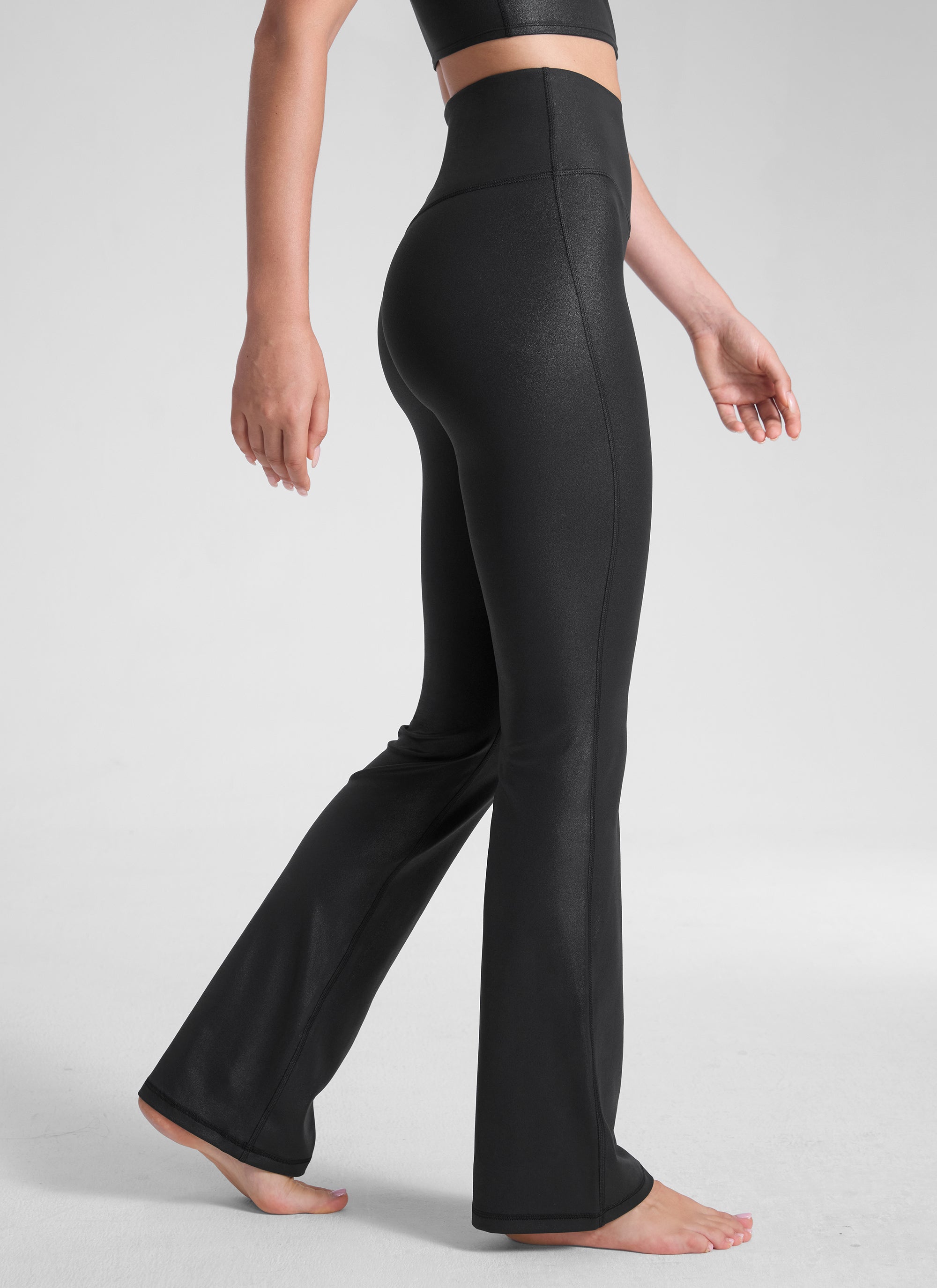CRZ YOGA Legging Évasé Taille Haute Butterluxe pour Femme 81 cm
