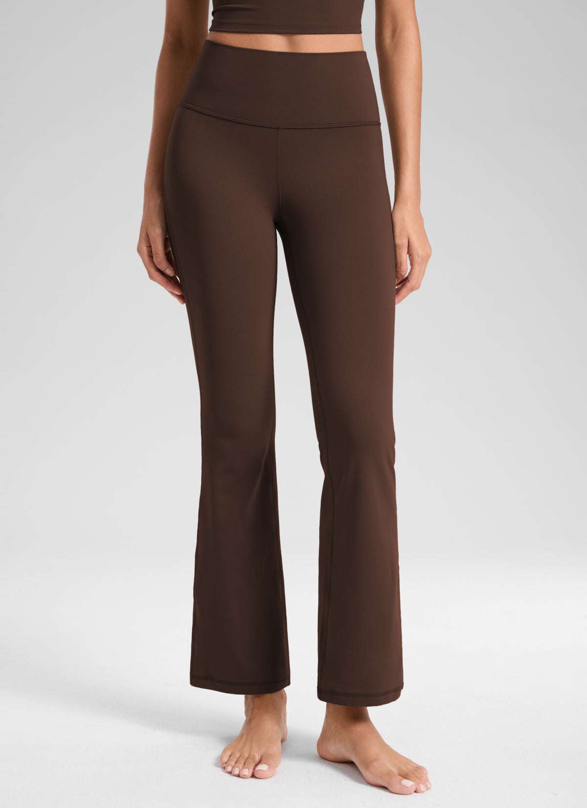 CRZ YOGA: Mallas de yoga para mujer de cintura alta, con corte acampanado y bolsillos, estilo « Butterluxe », talla 29
