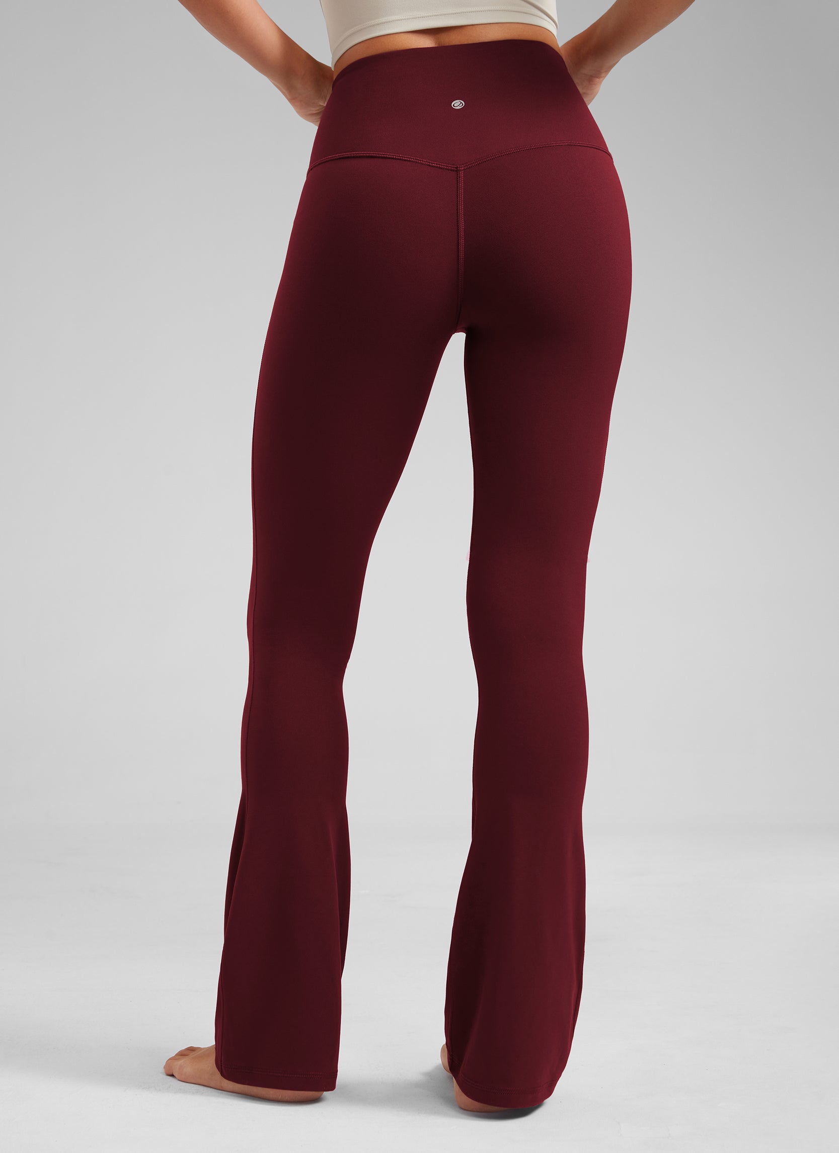 CRZ YOGA Legging évasé court taille haute avec poches Butterluxe Femme 81 cm
