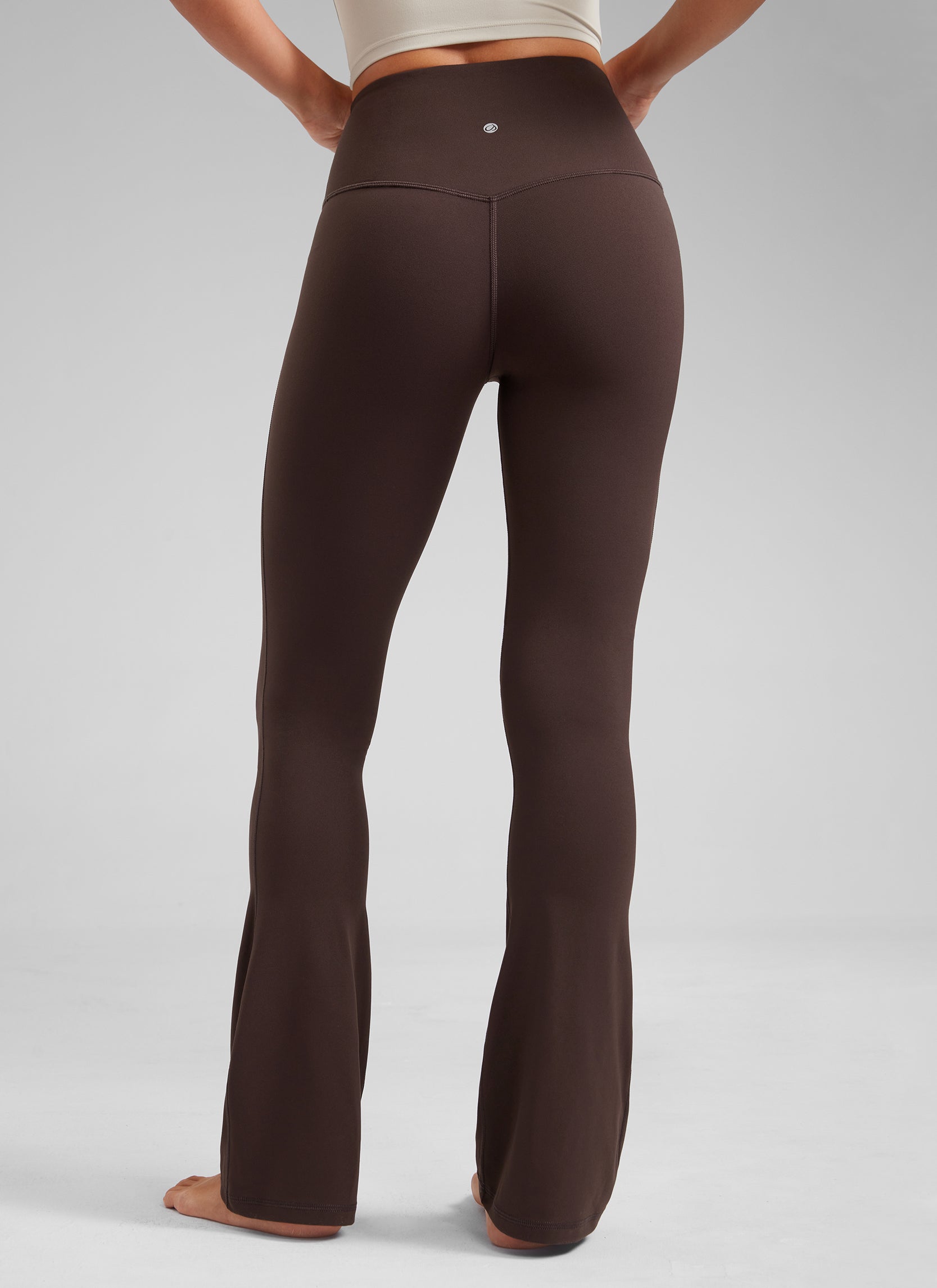 CRZ YOGA Legging évasé court taille haute avec poches Butterluxe Femme 81 cm