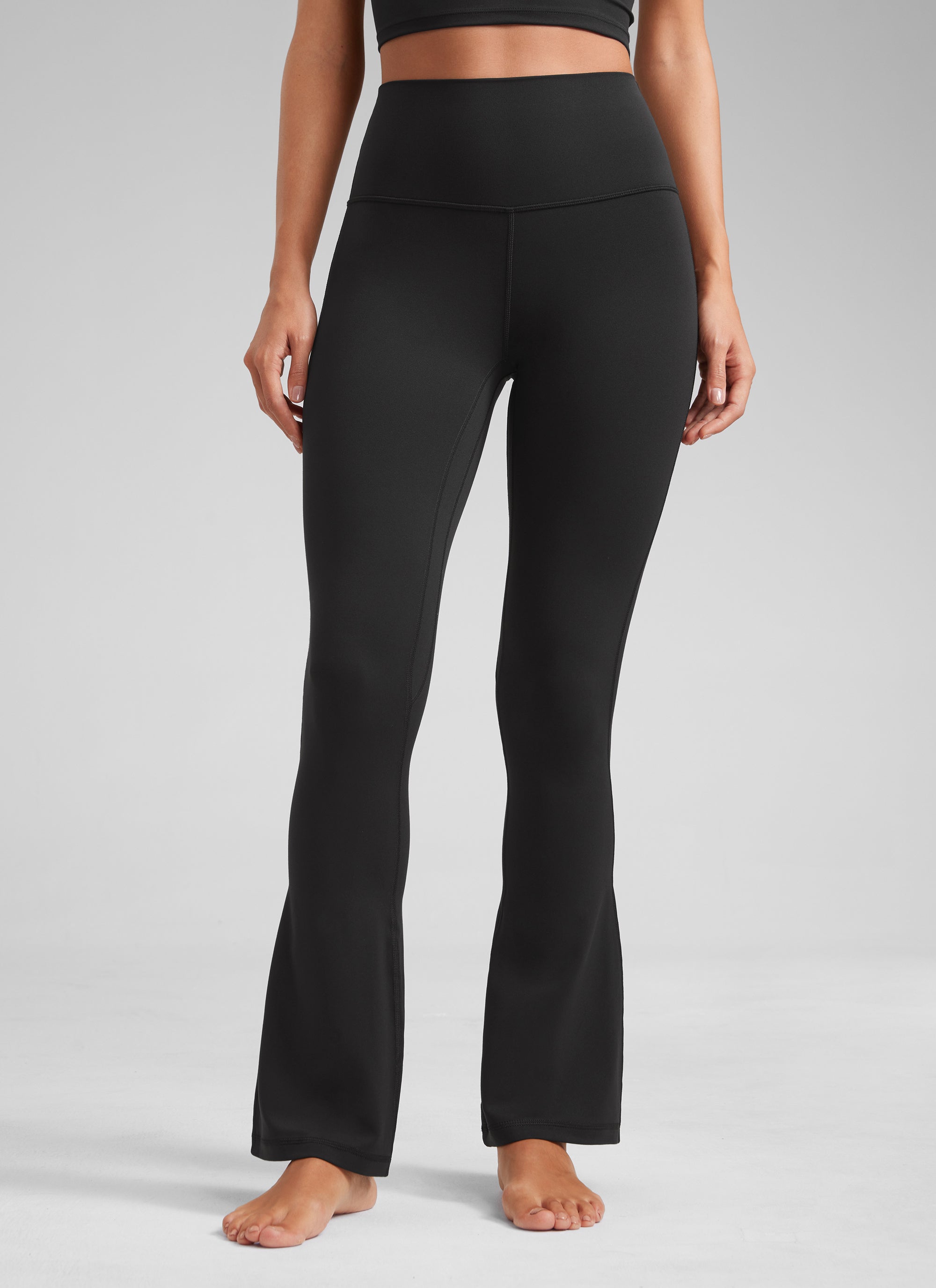 CRZ YOGA Legging évasé court taille haute avec poches Butterluxe Femme 76 cm
