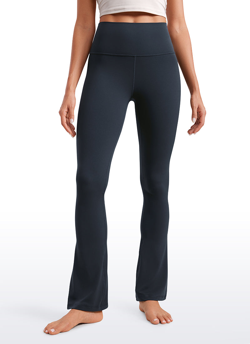 CRZ YOGA Legging évasé court taille haute avec poches Butterluxe Femme 76 cm