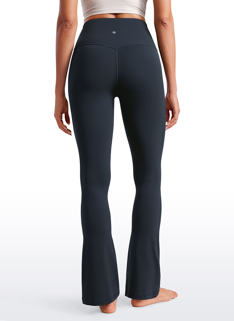 CRZ YOGA Legging évasé court taille haute avec poches Butterluxe Femme 76 cm