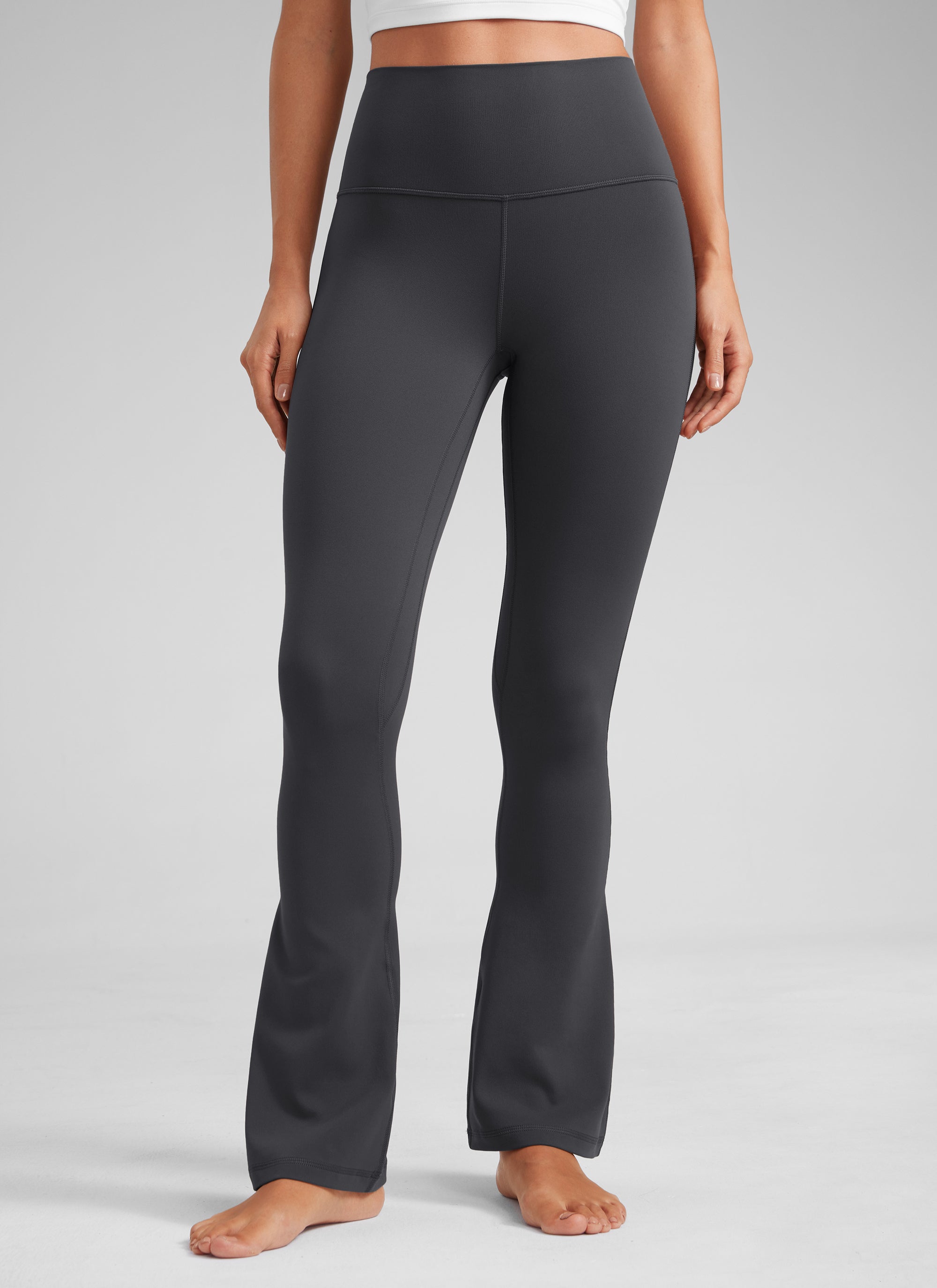 CRZ YOGA Legging évasé court taille haute avec poches Butterluxe Femme 76 cm