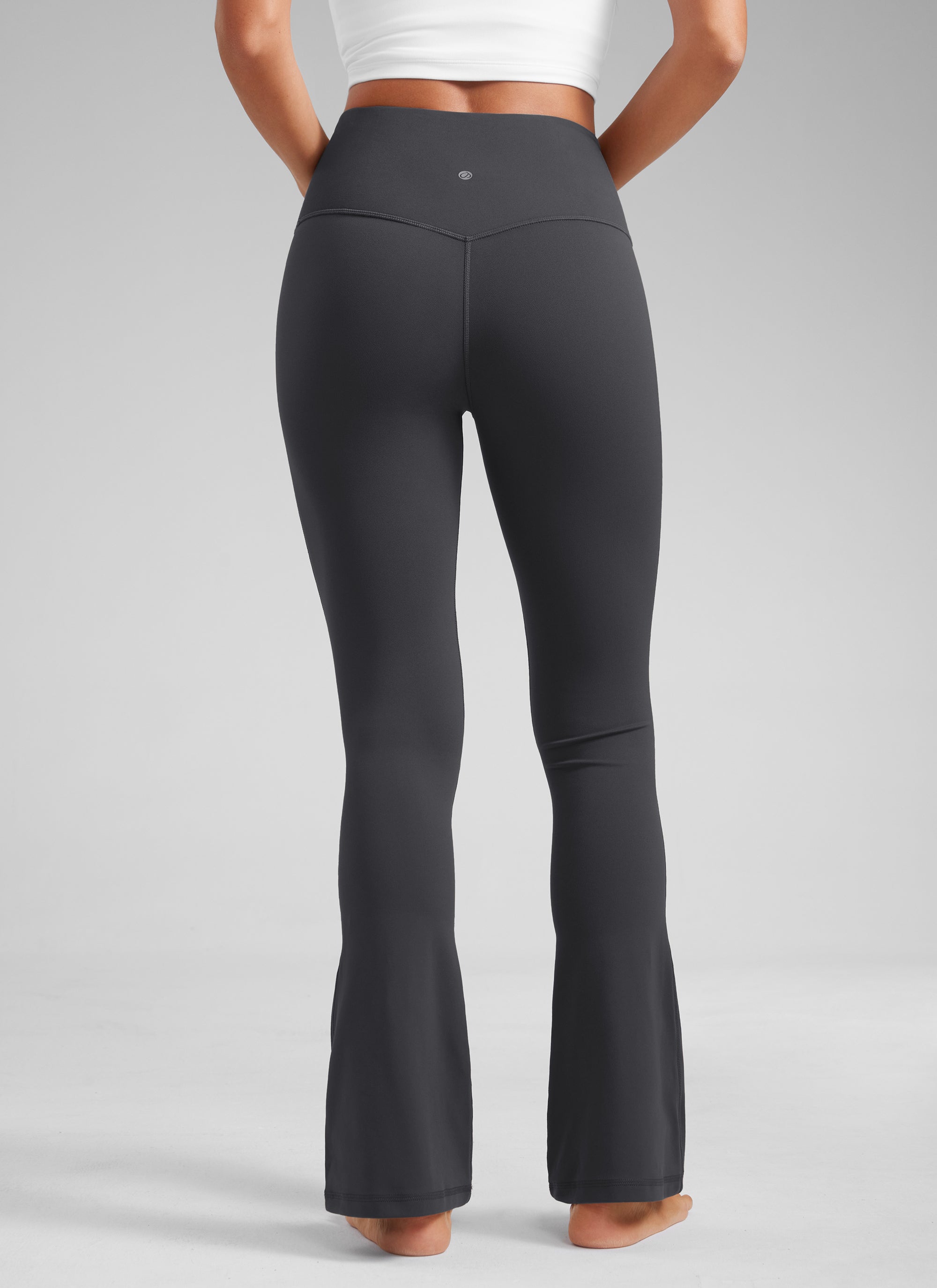 CRZ YOGA Legging évasé court taille haute avec poches Butterluxe Femme 76 cm