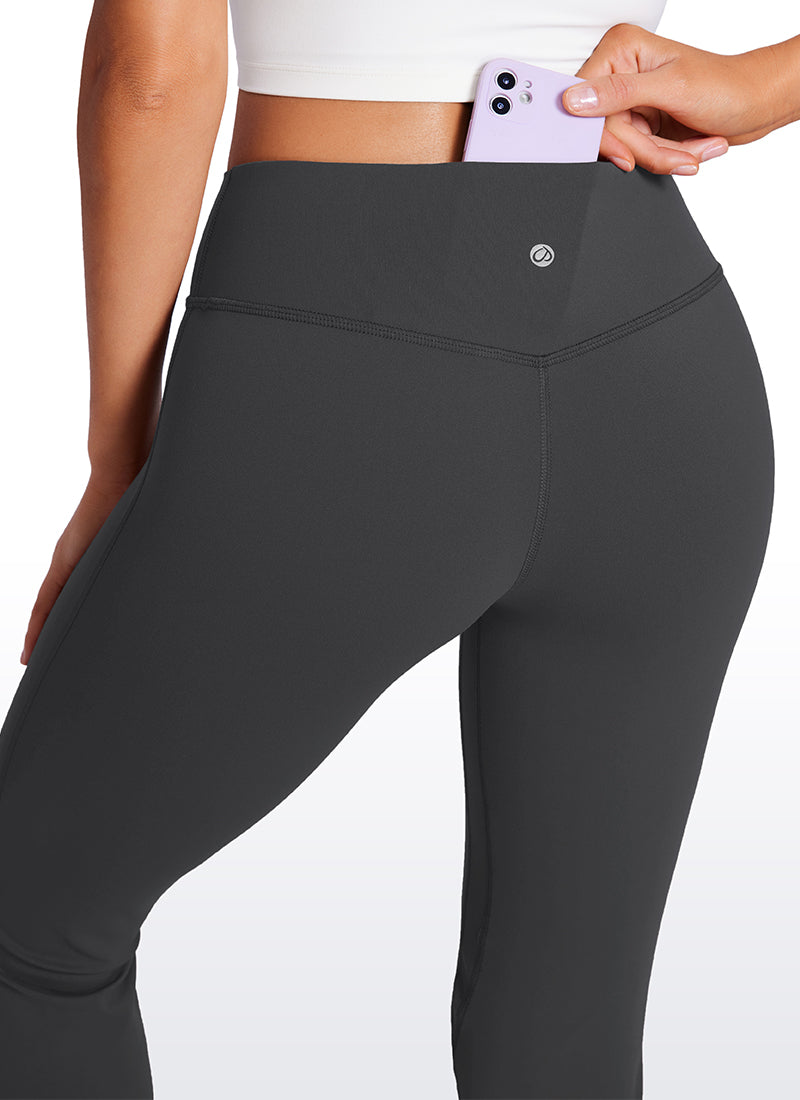 CRZ YOGA Legging évasé taille basse Butterluxe Femme 81 cm