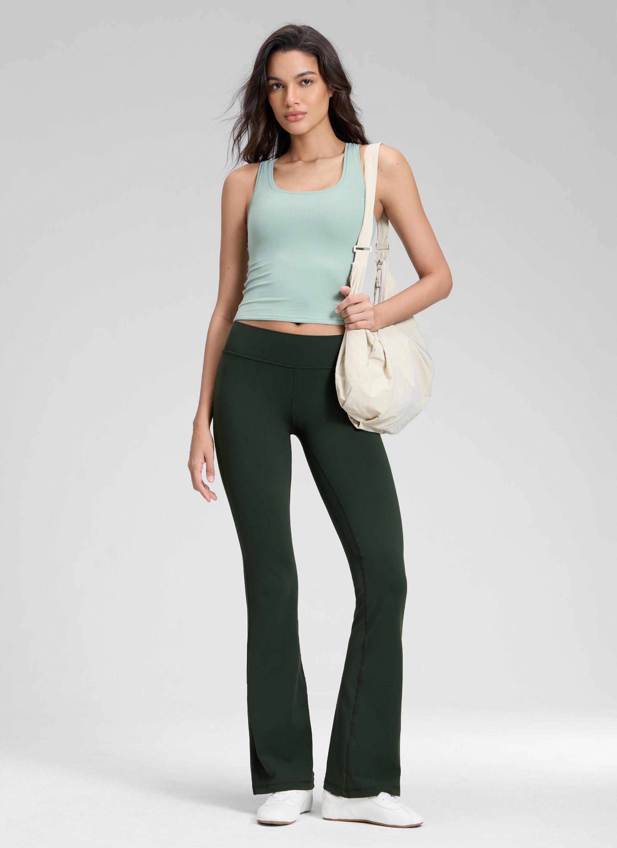 CRZ YOGA Legging évasé taille basse Butterluxe Femme 81 cm