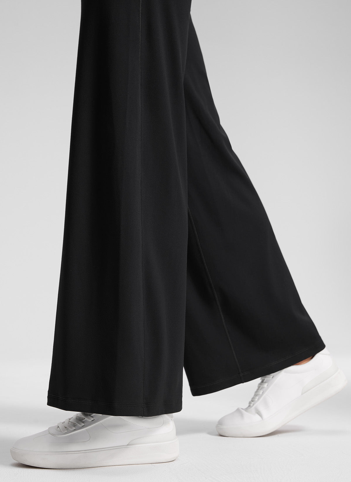 CRZ YOGA Women's Softretch Workout No Front Seam Wide Leg Pant 30