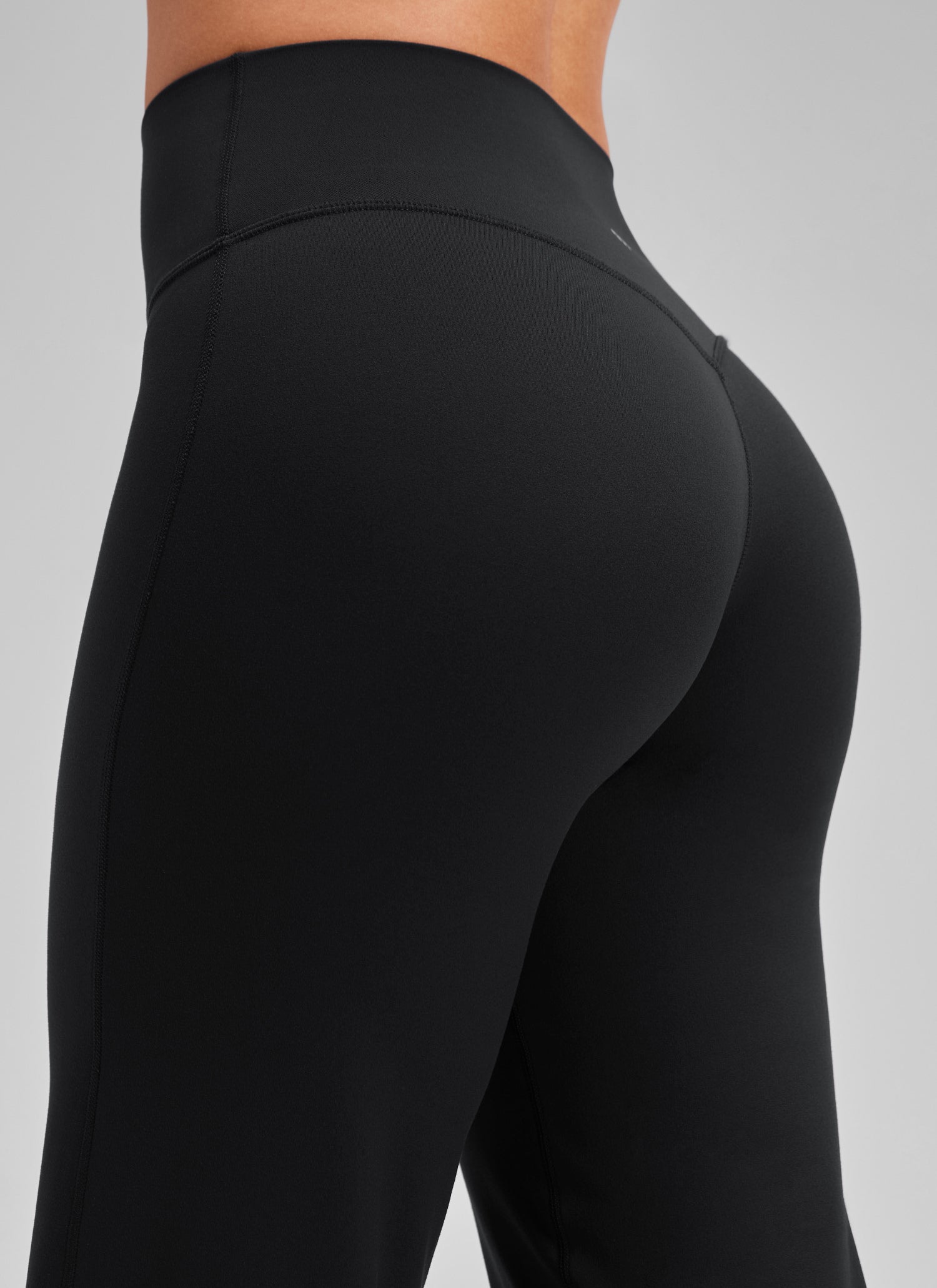 CRZ YOGA Női Softretch edzőnadrág, elülső varrat nélkül, széles szárú, 30