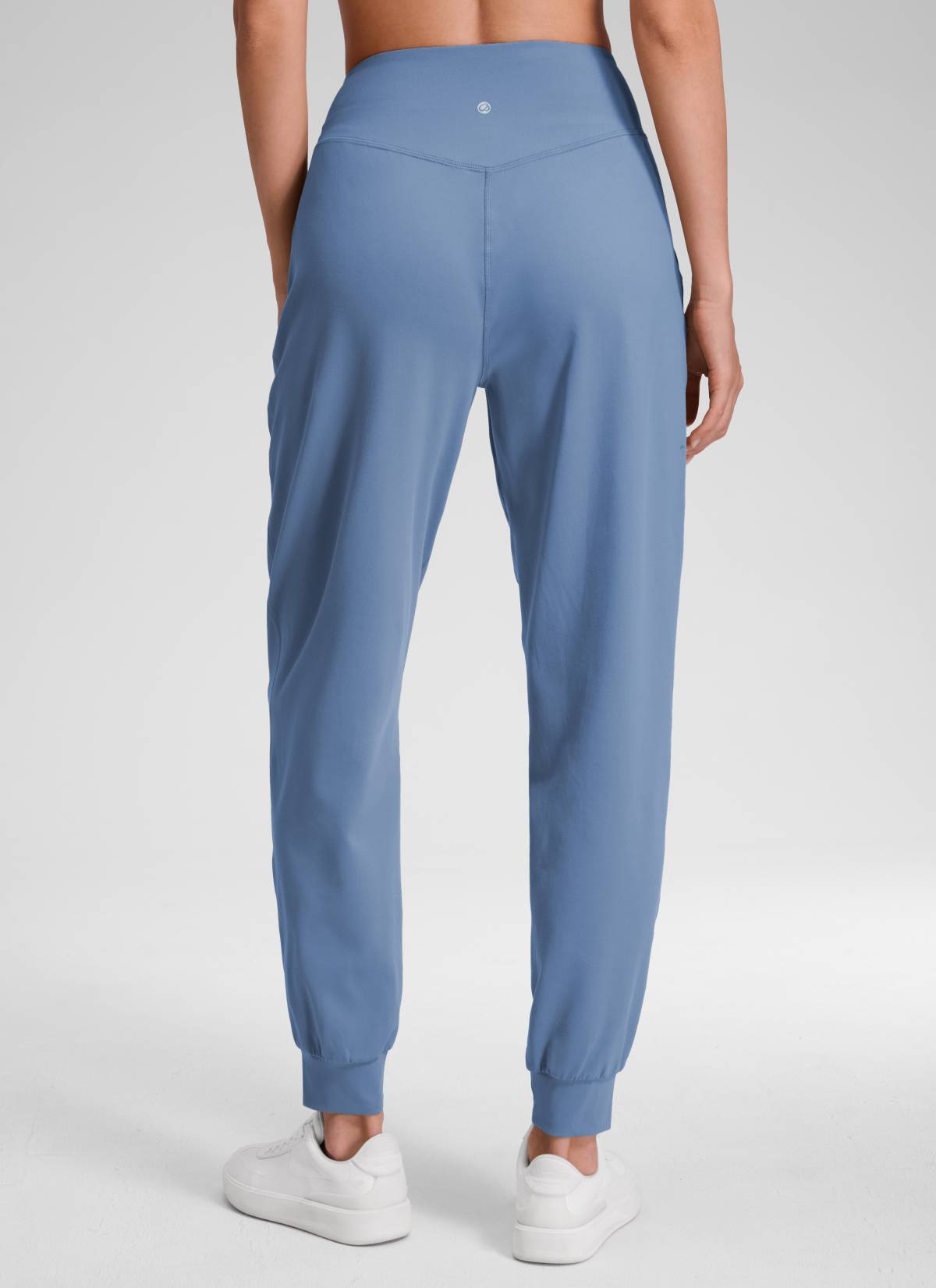 CRZ YOGA Naisten Butterluxe Yoga korkeavyötäröiset ja taskulliset jogger-housut, pituus 71 cm