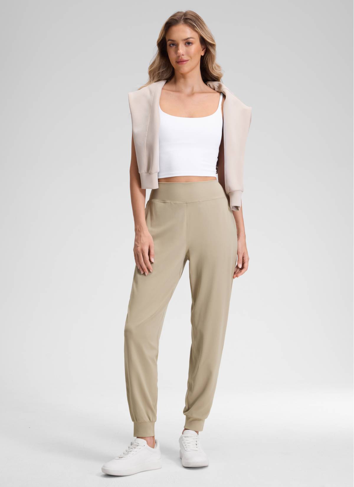 CRZ YOGA da Donna Butterluxe Jogger Yoga a Vita Alta con Tasche 71 cm