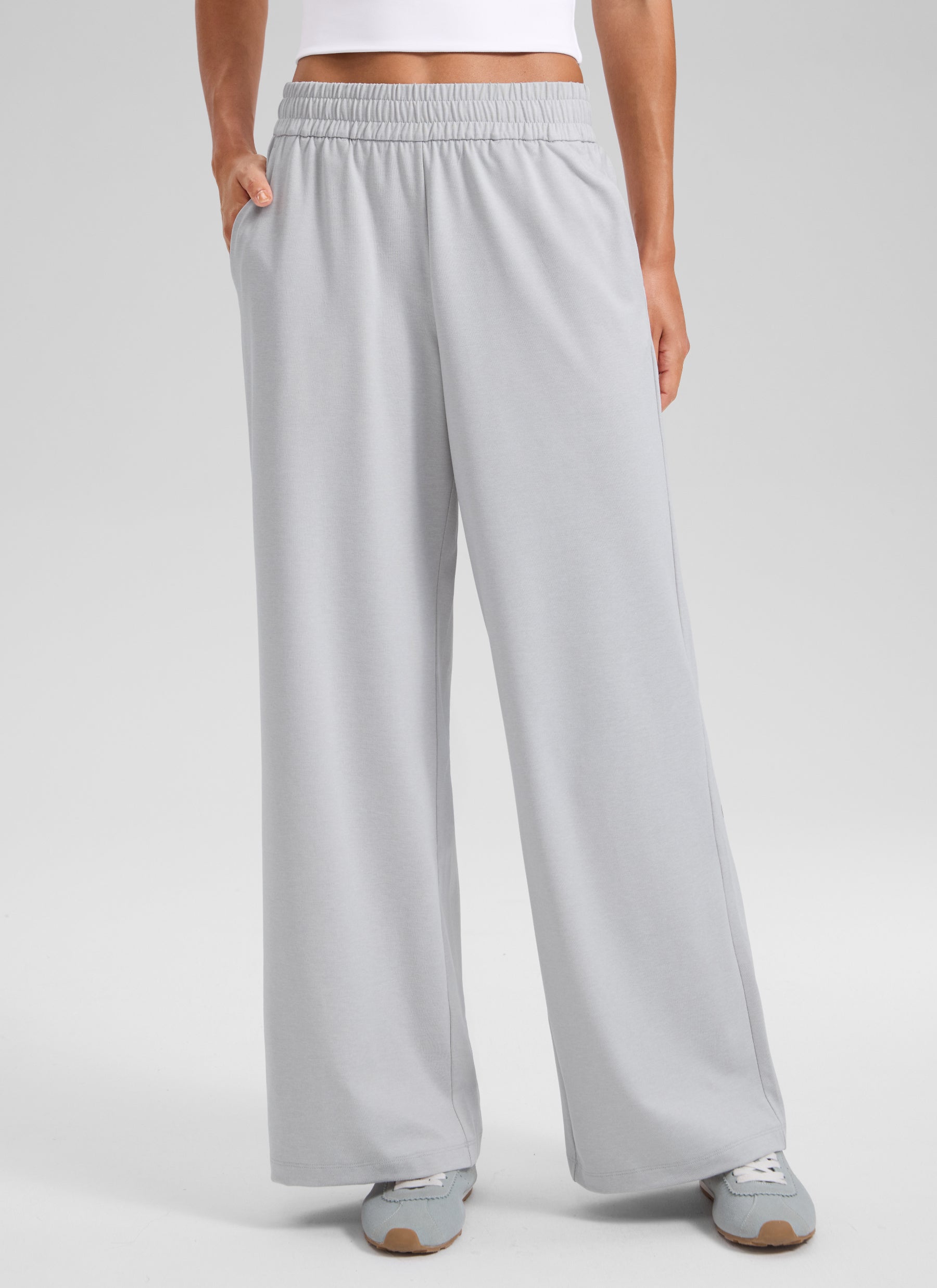 CRZ YOGA Women's Performance Wide Leg Casual Pant 30