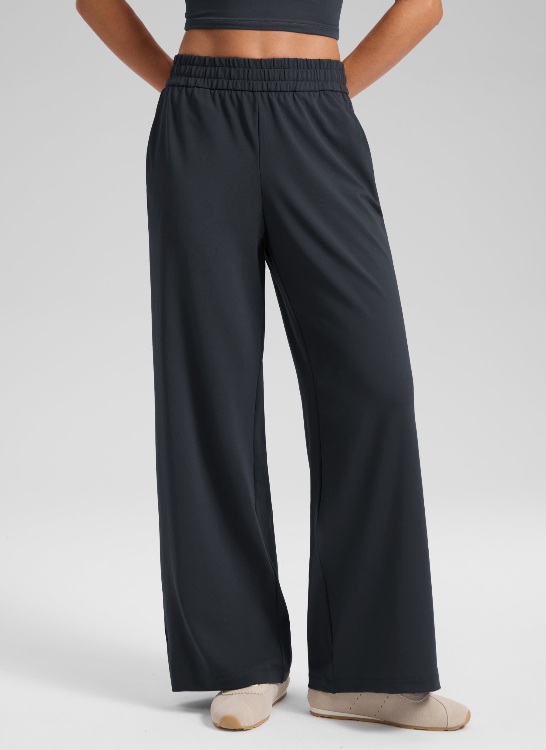 CRZ YOGA Women's Performance Wide Leg Casual Pant 30
