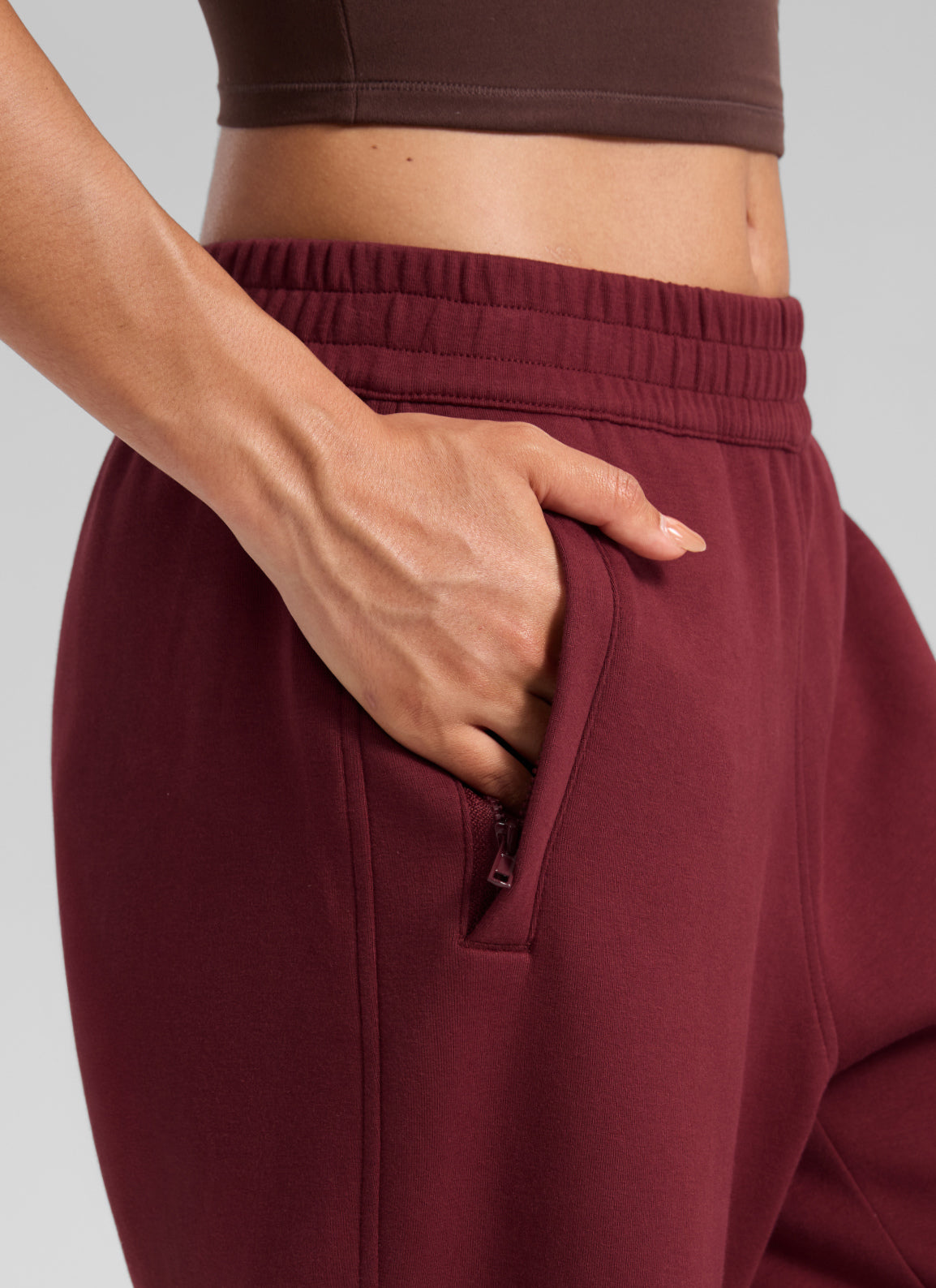 CRZ YOGA Women's Casual Soft Spacer Straight Leg Sweatpant 29