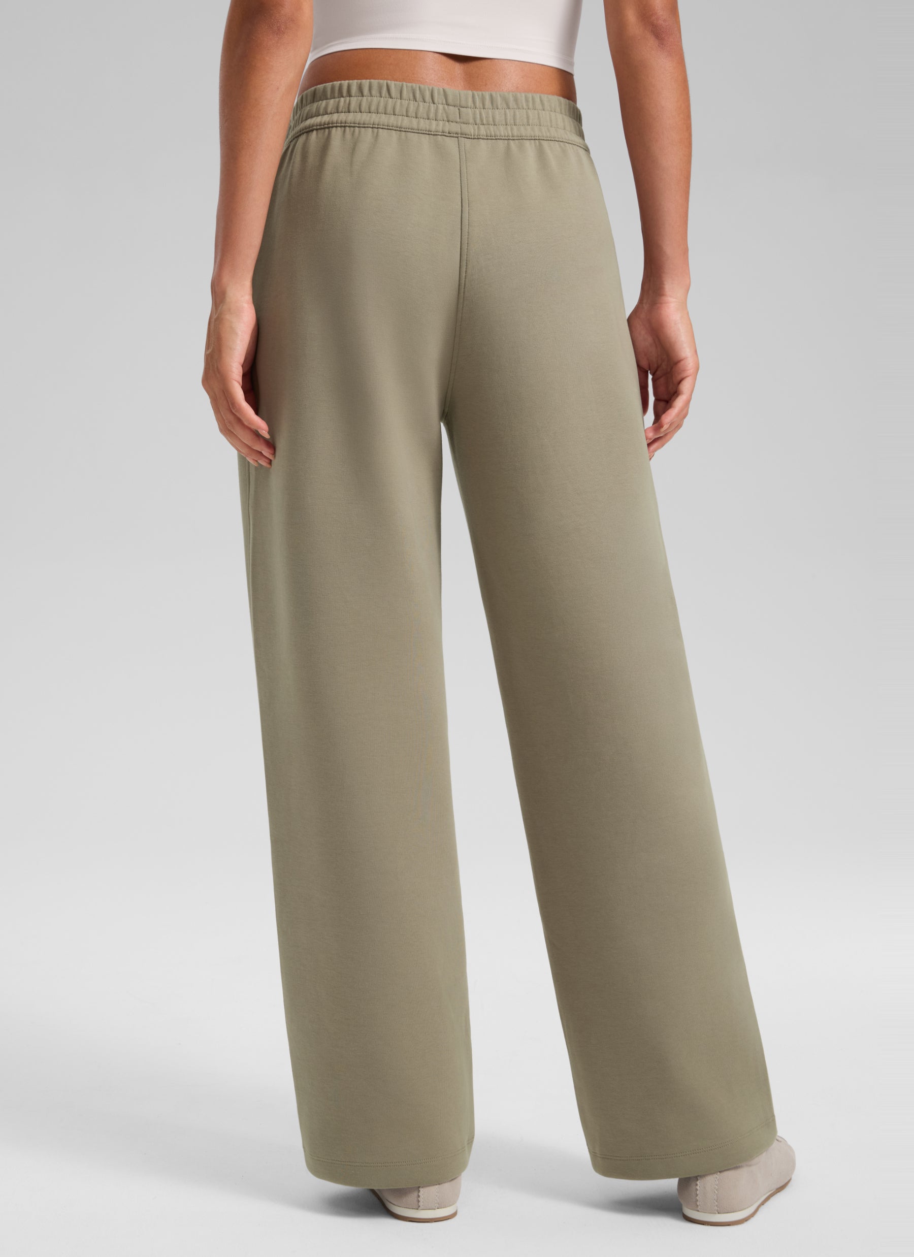 CRZ YOGA Women's Casual Soft Spacer Straight Leg Sweatpant 29