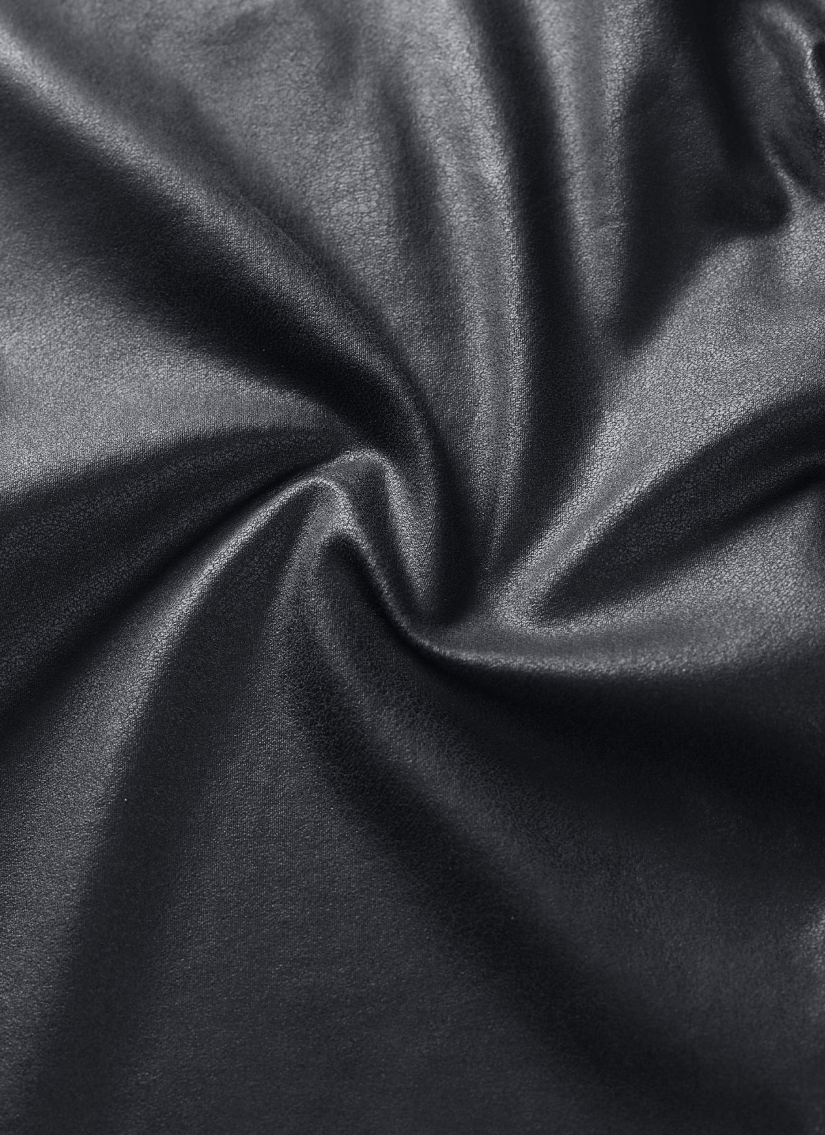 CRZ YOGA Women Butterluxe Matte Faux Leather Leggings 25'' Black Foil Pattern @model_info:pattern