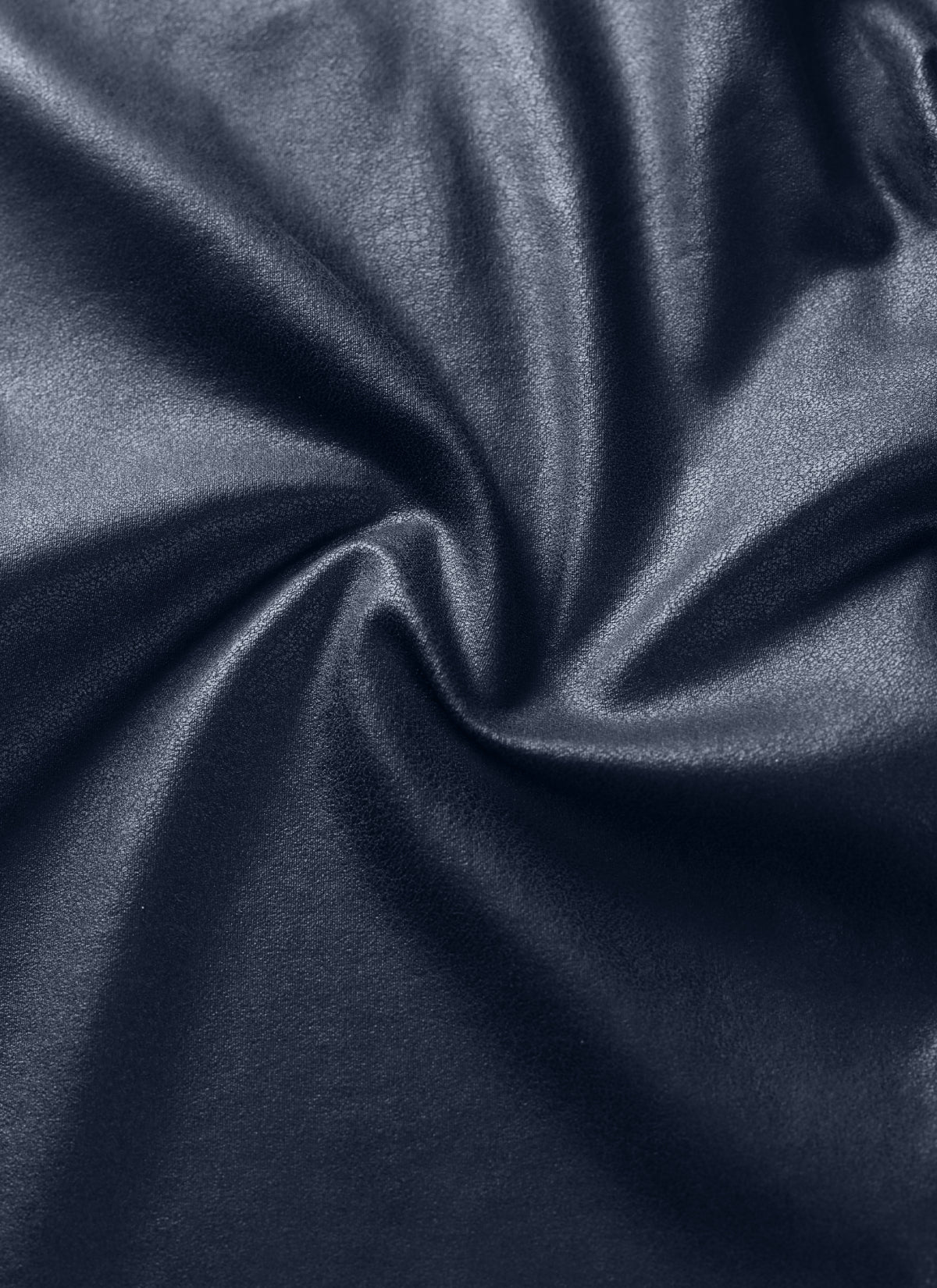 CRZ YOGA Women Butterluxe Matte Faux Leather No Front Seam Leggings 25'' Real Navy Foil Pattern @model_info:foil